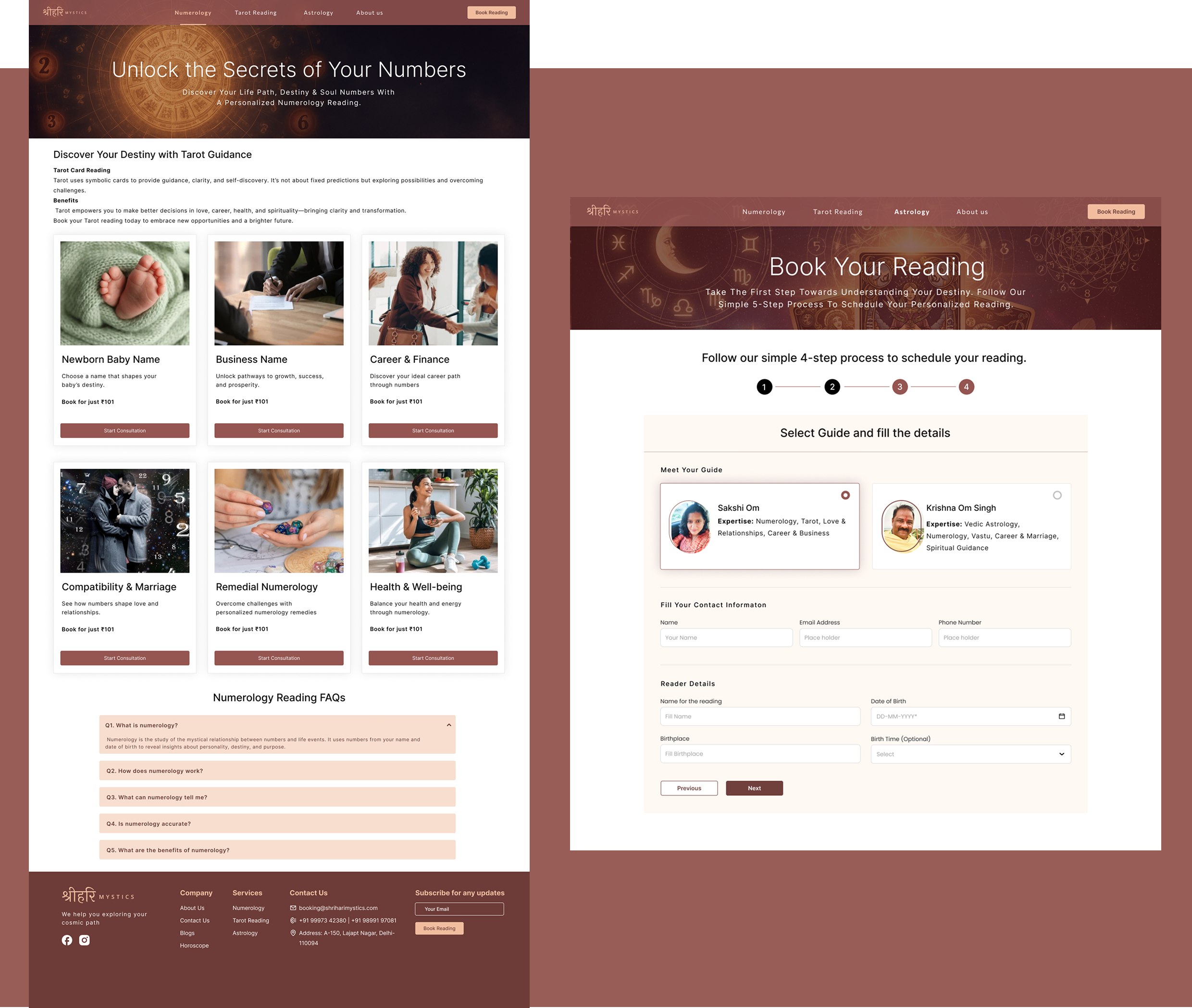 Shrihari Mystics Project Page