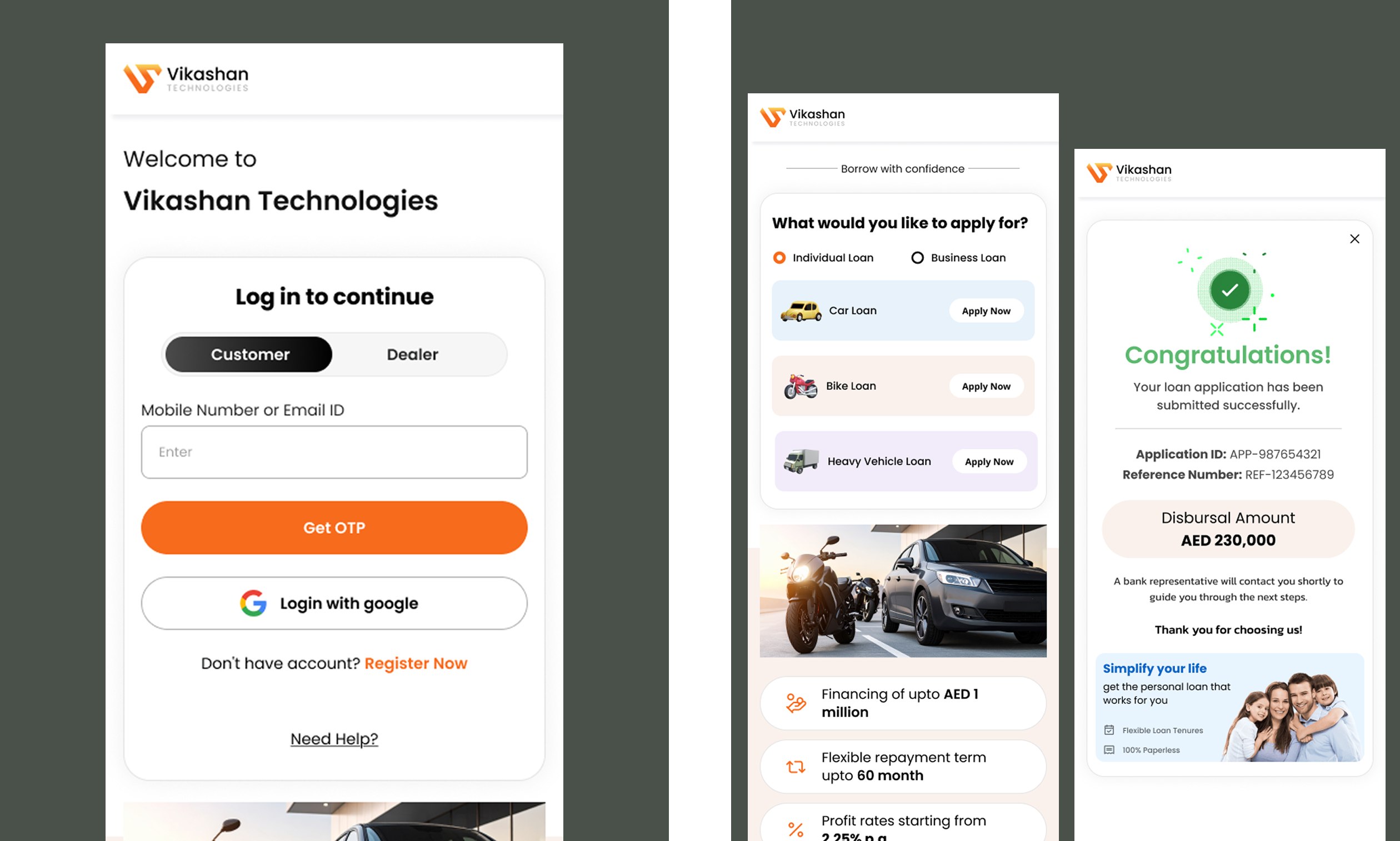 Vikashan Technologies - Log In